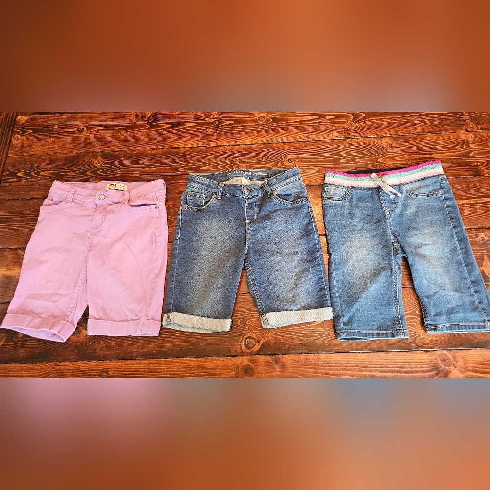 Girls size 9/10, 10/12 Shorts Bundle